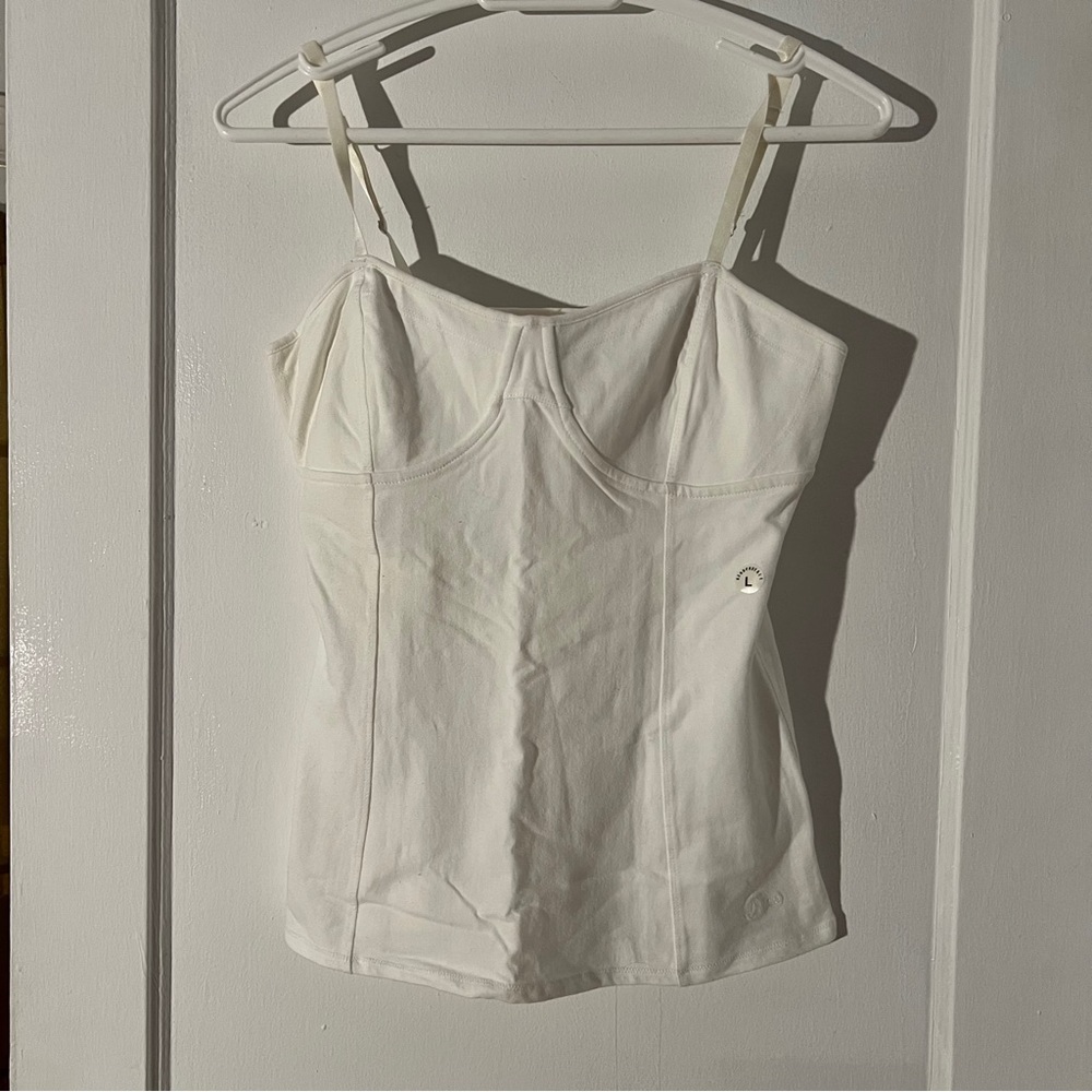NWT Aeropostale Girls White Tank Top Size L